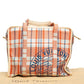 Louis Vuitton Woven Leather Plaid Tote Bag
