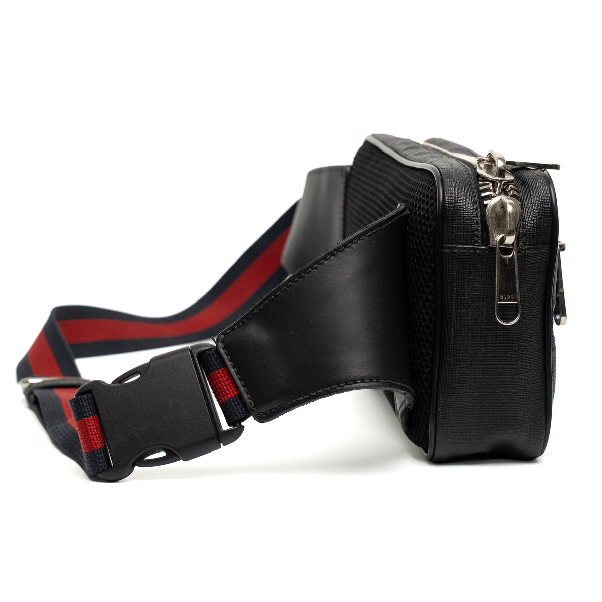 Gucci GG Supreme Black Belt Bag