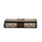 Gucci GG Supreme Web Chain Wallet