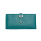 Hermes Bearn Trifold Vert Verone Wallet