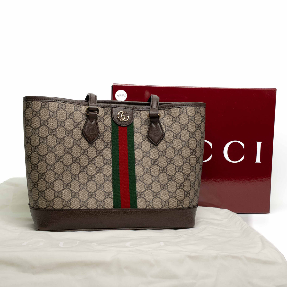 Gucci Ophidia GG Supreme Medium Tote Bag