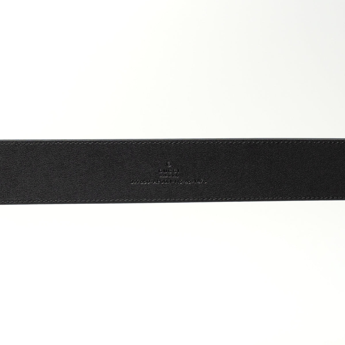 Gucci GG Marmont Black Leather Buckle Belt