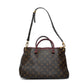 Louis Vuitton Pallas MM Monogram Burgundy Bag