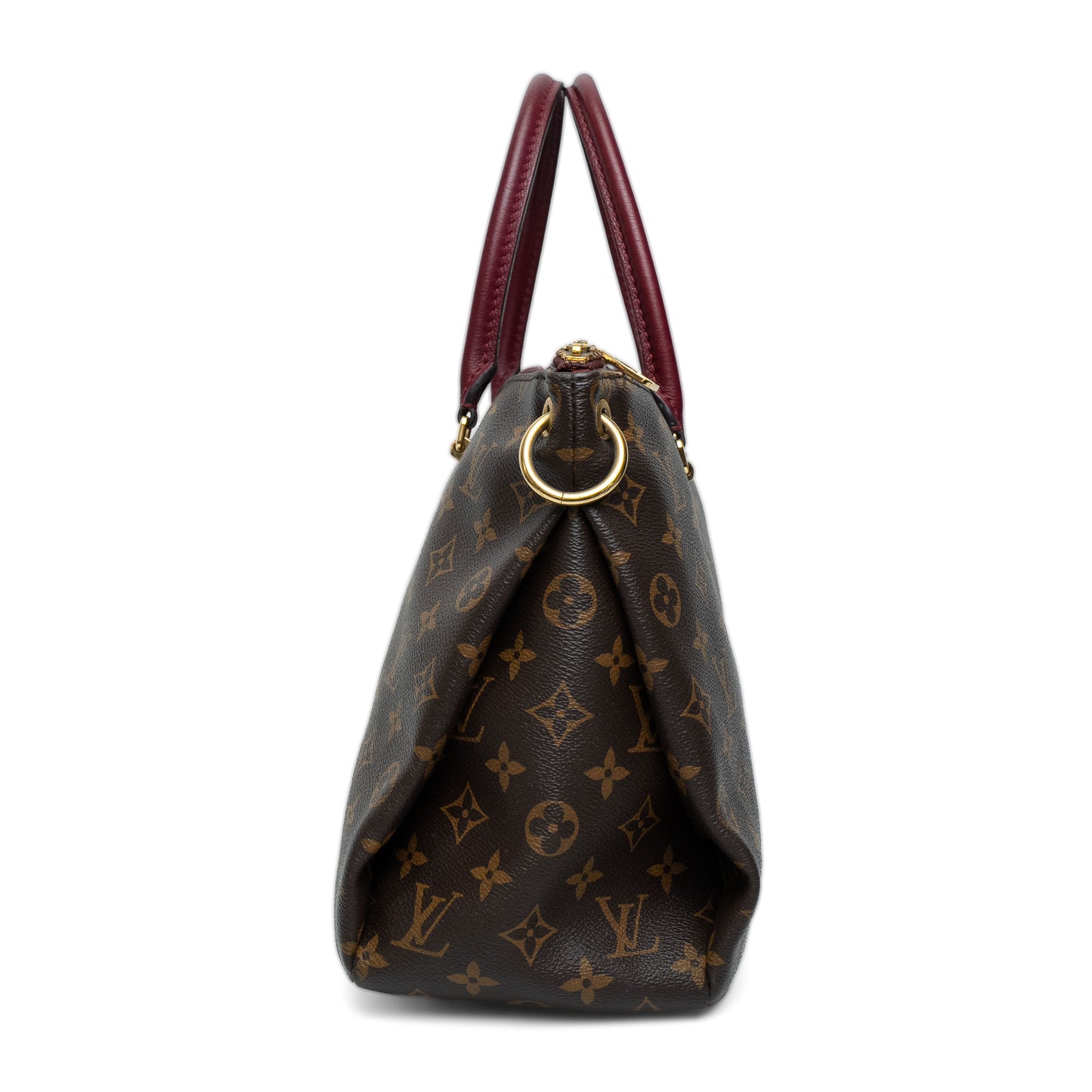 Louis Vuitton Pallas MM Monogram Burgundy Bag