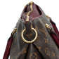 Louis Vuitton Pallas MM Monogram Burgundy Bag
