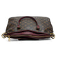 Louis Vuitton Pallas MM Monogram Burgundy Bag