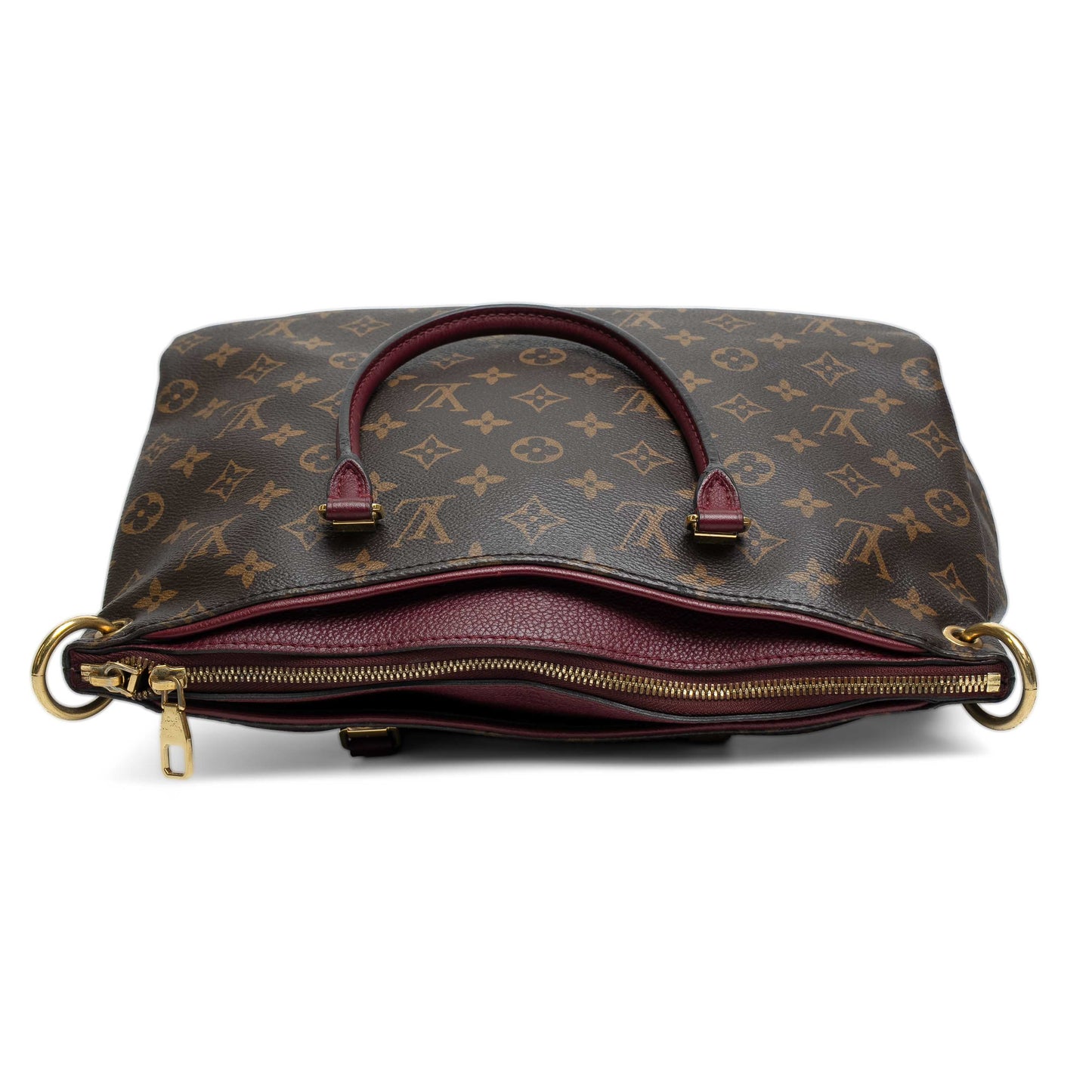Louis Vuitton Pallas MM Monogram Burgundy Bag