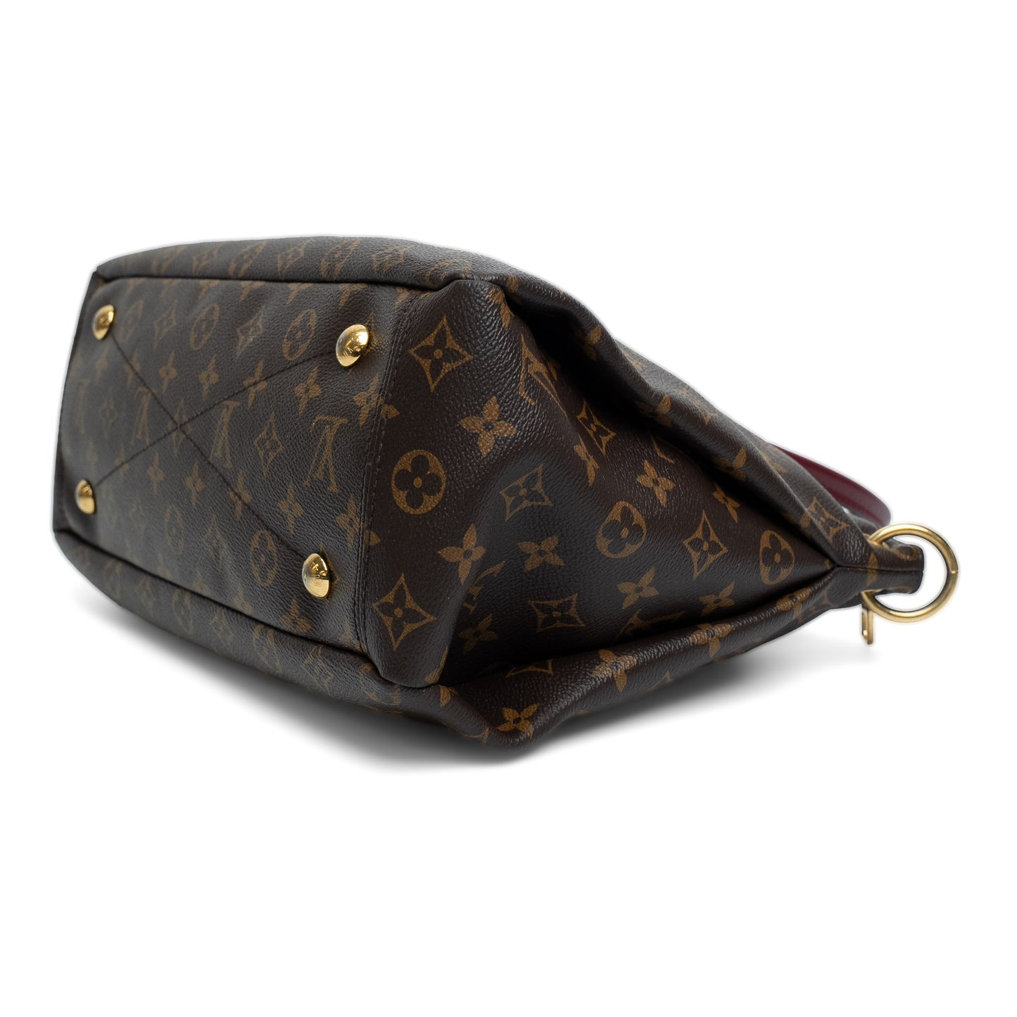Louis Vuitton Pallas MM Monogram Burgundy Bag