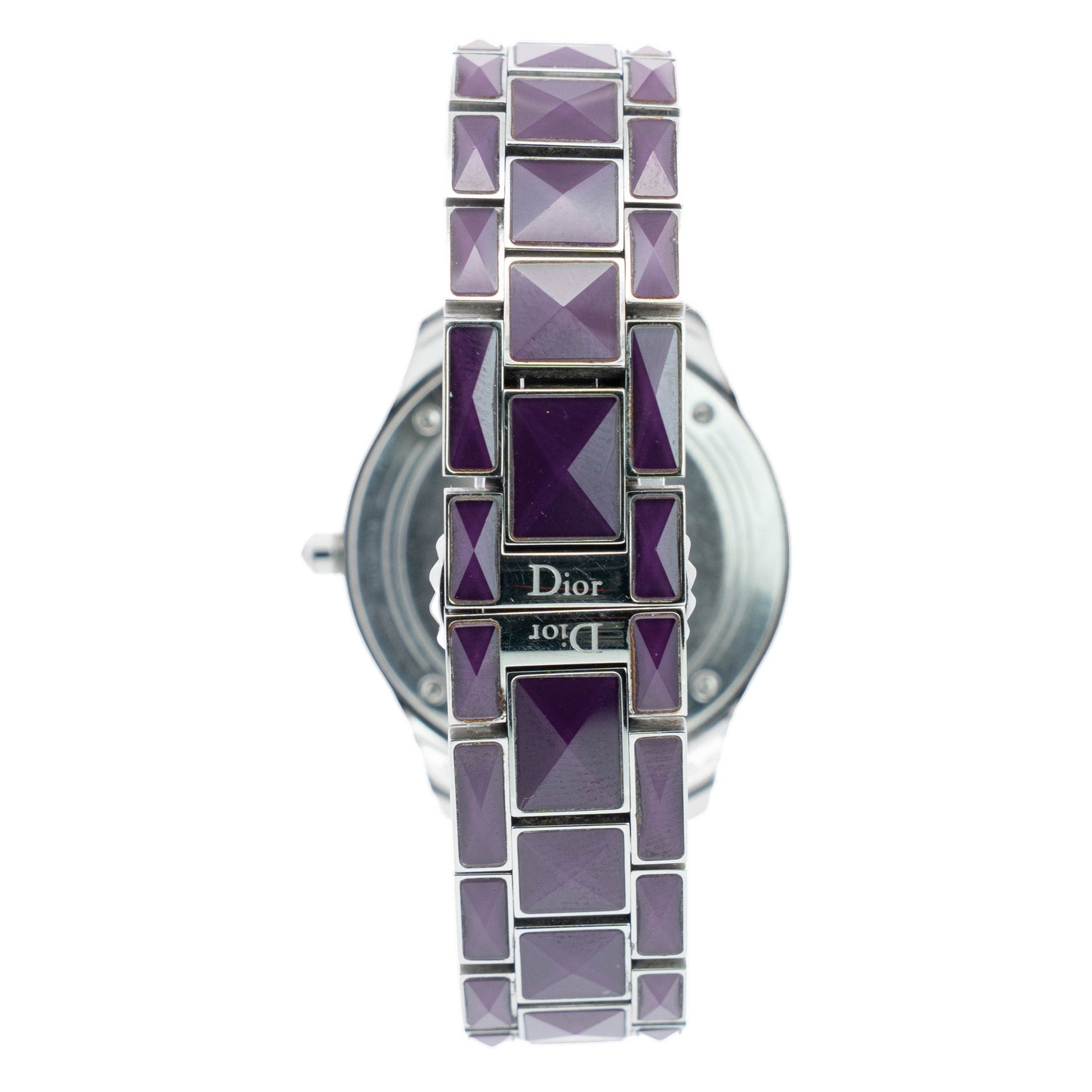 Christian Dior Christal Purple Diamond Watch