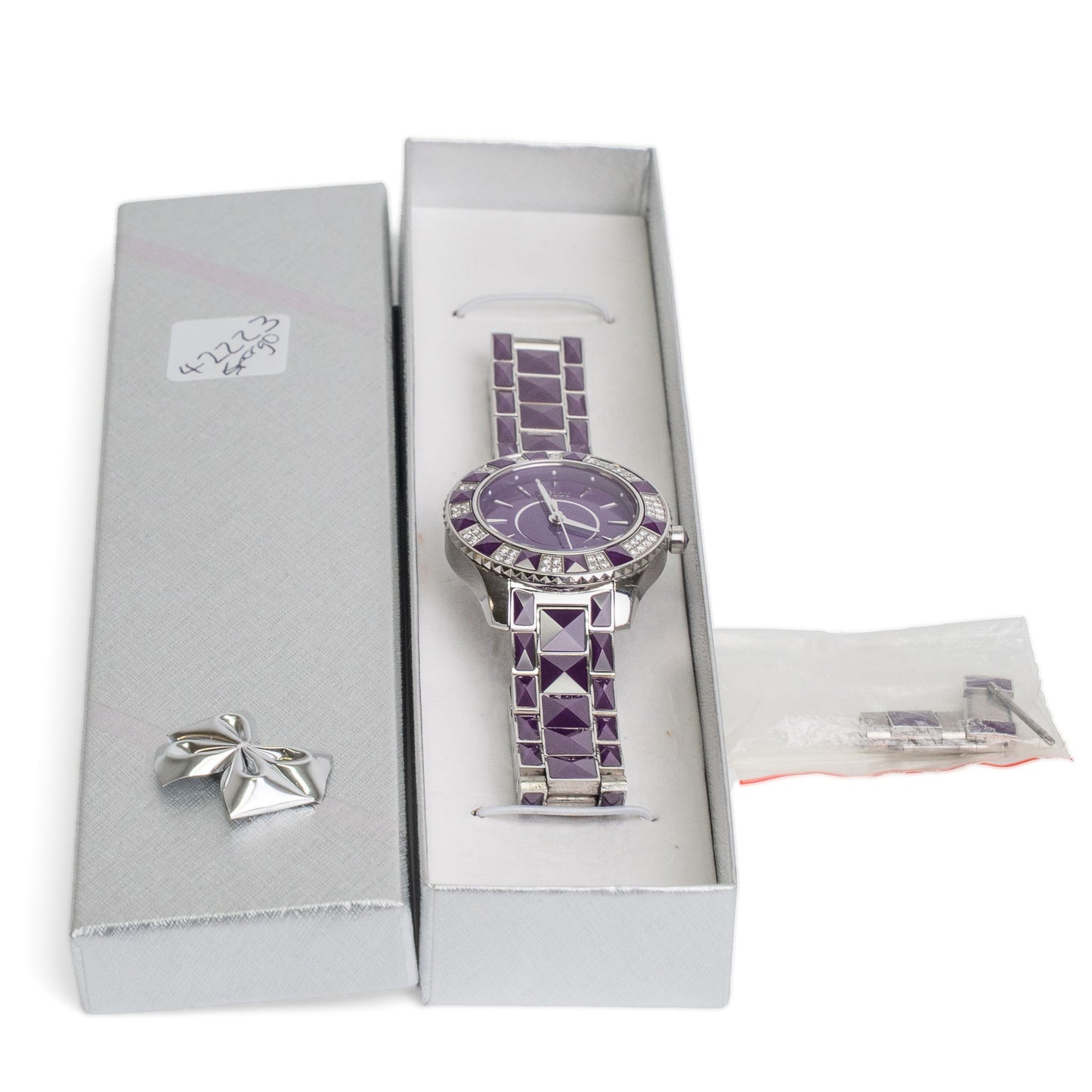 Christian Dior Christal Purple Diamond Watch