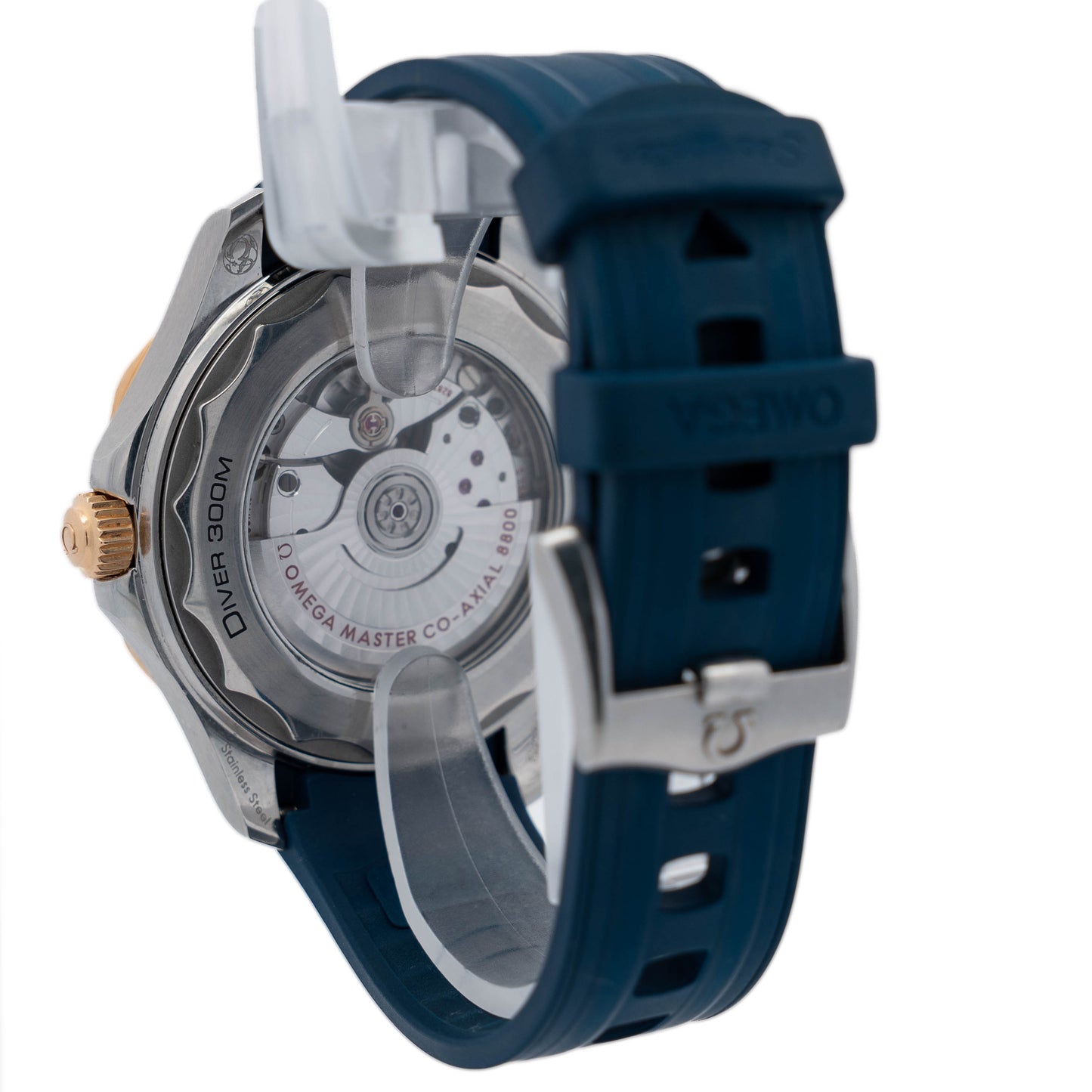 Omega Seamaster Diver 300M Steel and Sedna Gold