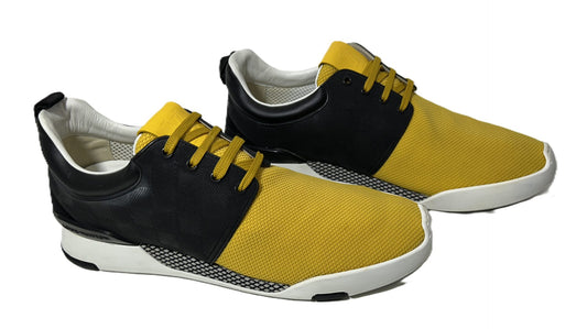 Louis Vuitton VNR Frontrow Yellow & Black Sneakers image 0