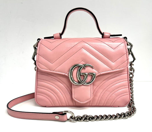 Gucci Marmont GG Mini Top Handle Bag image 0