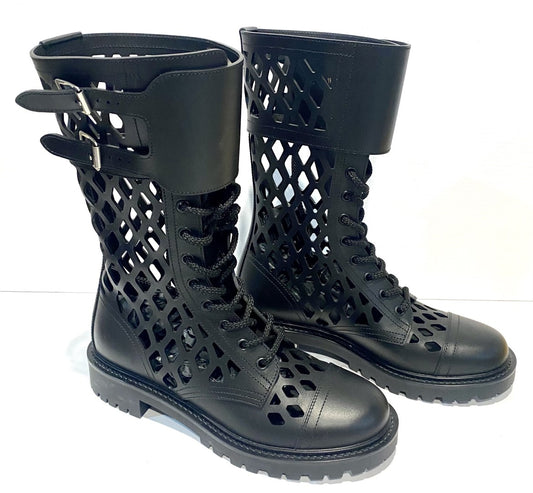 Christian Dior D-Trap Lace-up Boots image 0