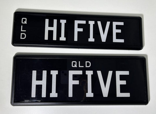 Number plates