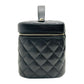 Chanel Quilted Vanity Case in Black Caviar Leather image 3