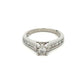 14ct White Gold 0.65ct Diamond Ring image 0
