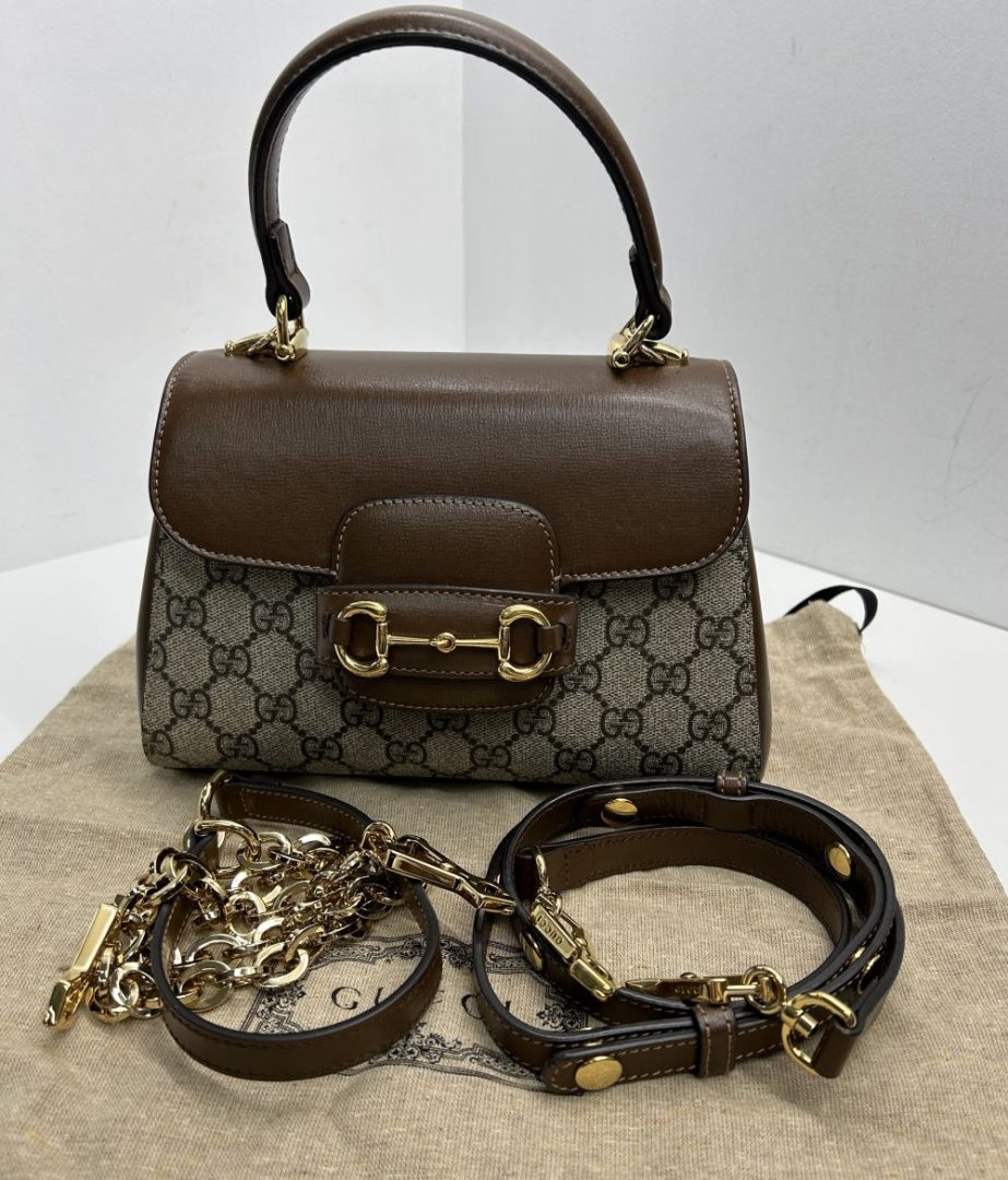 Gucci Horsebit 1955 Small Top Handle Bag image 5