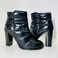Chanel Quilted Puffy Leather Ankle Boots image 3