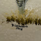 Hand Painted 'Zebras Equus Burchellii' Ostrich Egg Shell image 2