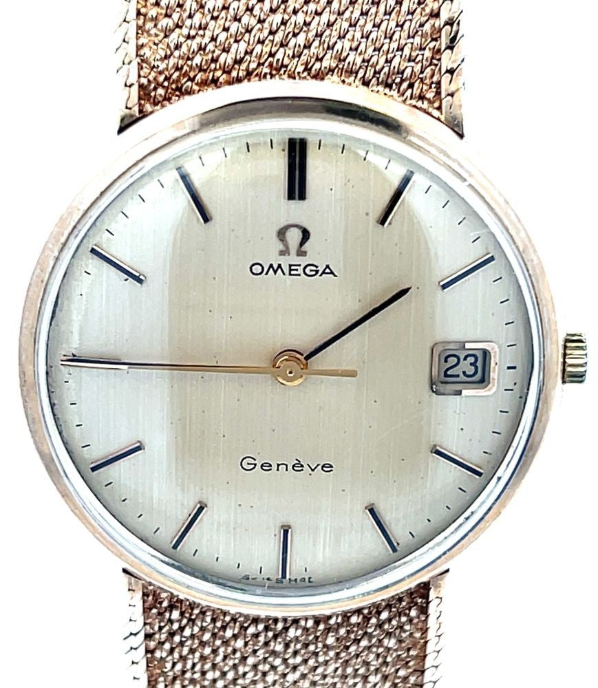 OMEGA Geneve 9ct Gold Vintage Watch image 2