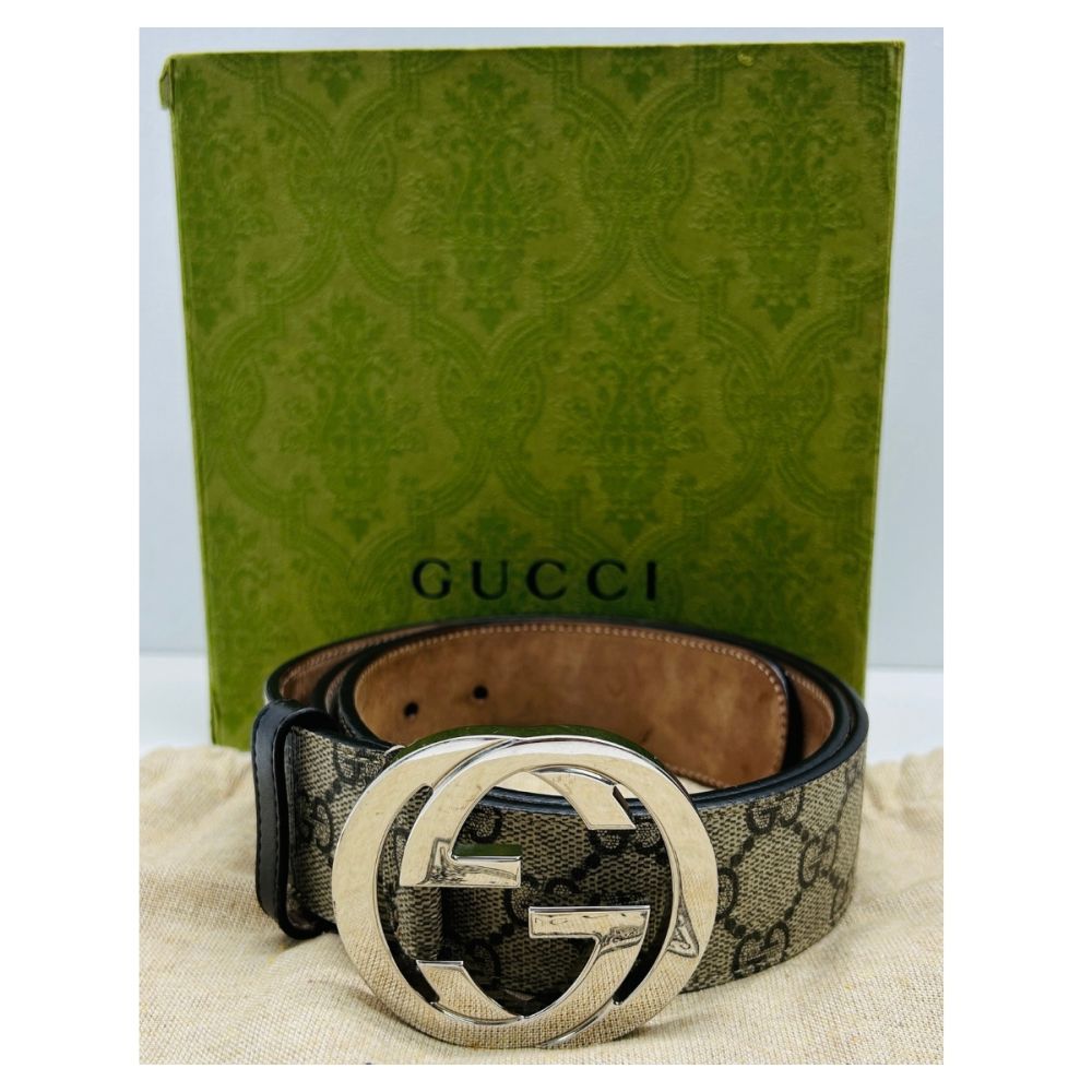 Gucci GG Supreme Canvas Belt image 0