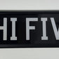 HI FIVE - Personlised Number Plate image 2