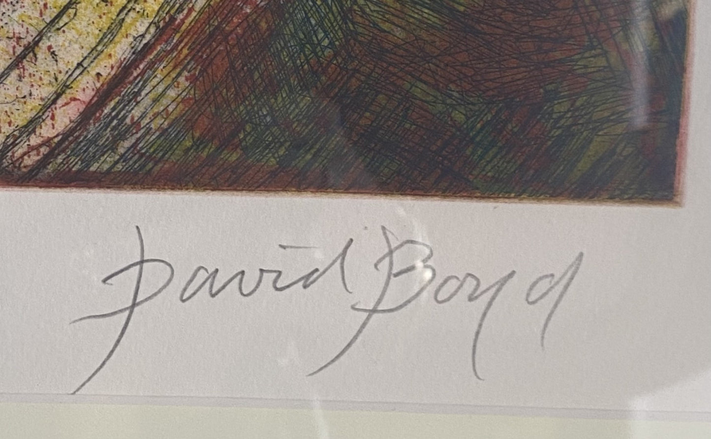 David Boyd 'Wombat Sonata' Etching image 2