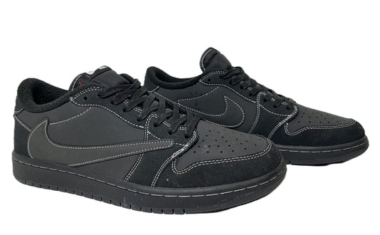 Nike X Travis Scott Air Jordan 1 Low OG 'Black Phantom' image 0