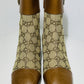 Gucci GG Supreme Canvas & Leather 'Ellis' Ankle Boots image 1