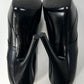 LOUIS VUITTON BLACK/NAVY LEATHER PEEP TOE PLATFORMS image 4
