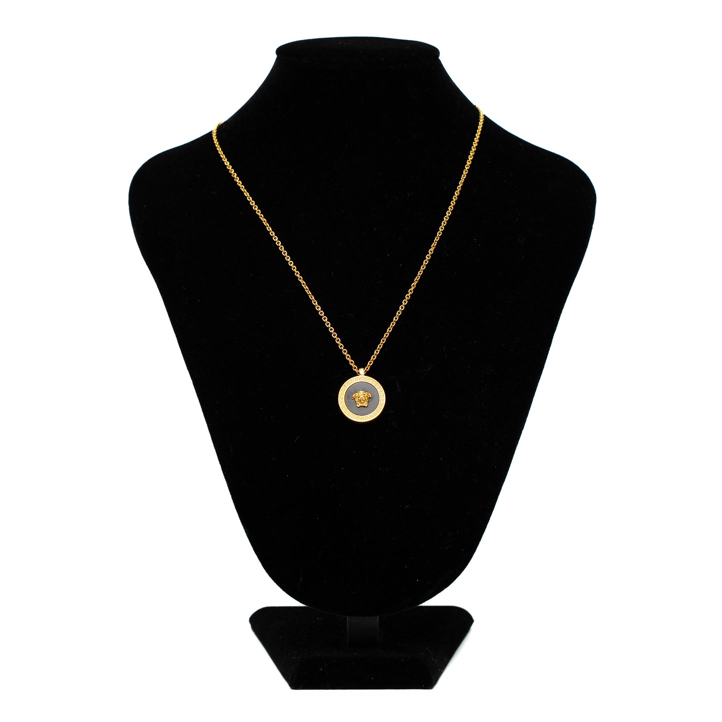 Versace Medusa Gold Pendant Necklace