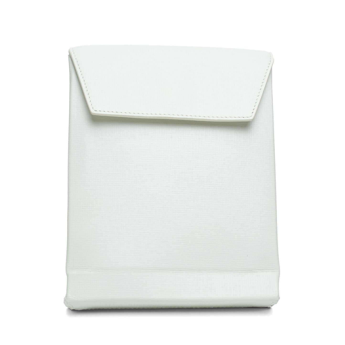 Balenciaga Gris Fossile Calfskin Shopping Envelope Clutch
