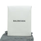 Balenciaga Gris Fossile Calfskin Shopping Envelope Clutch