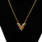 Louis Vuitton LV Volt Upside Down Necklace & Earrings Set