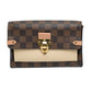 Louis Vuitton Vavin Damier Ebene Chain Wallet