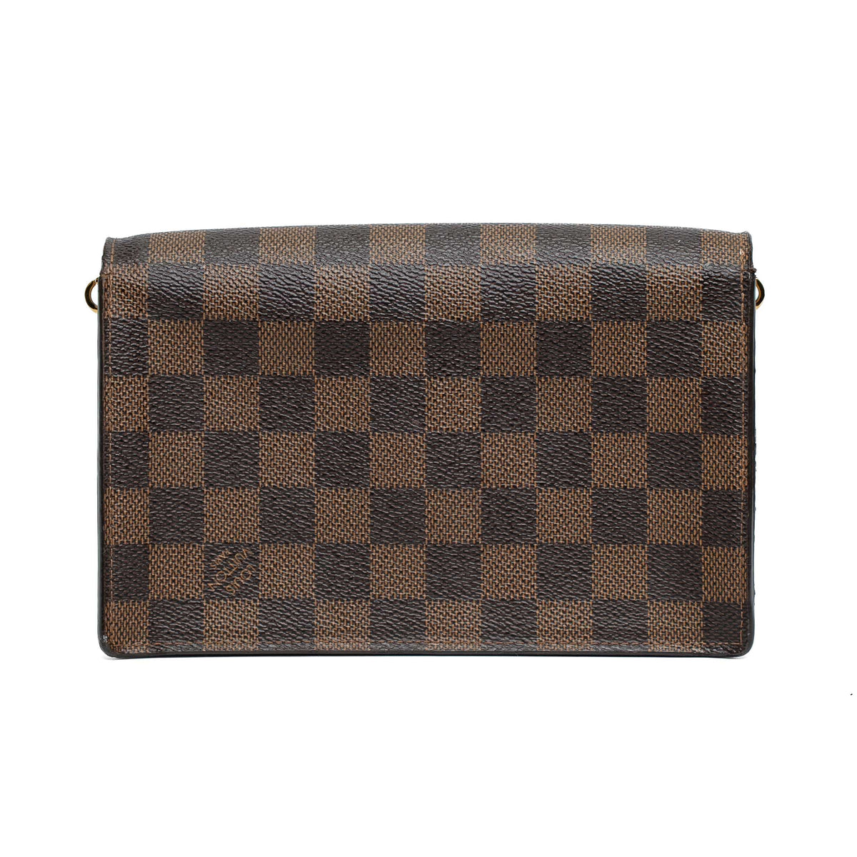 Louis Vuitton Vavin Damier Ebene Chain Wallet