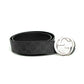 Gucci Monogram Black Belt