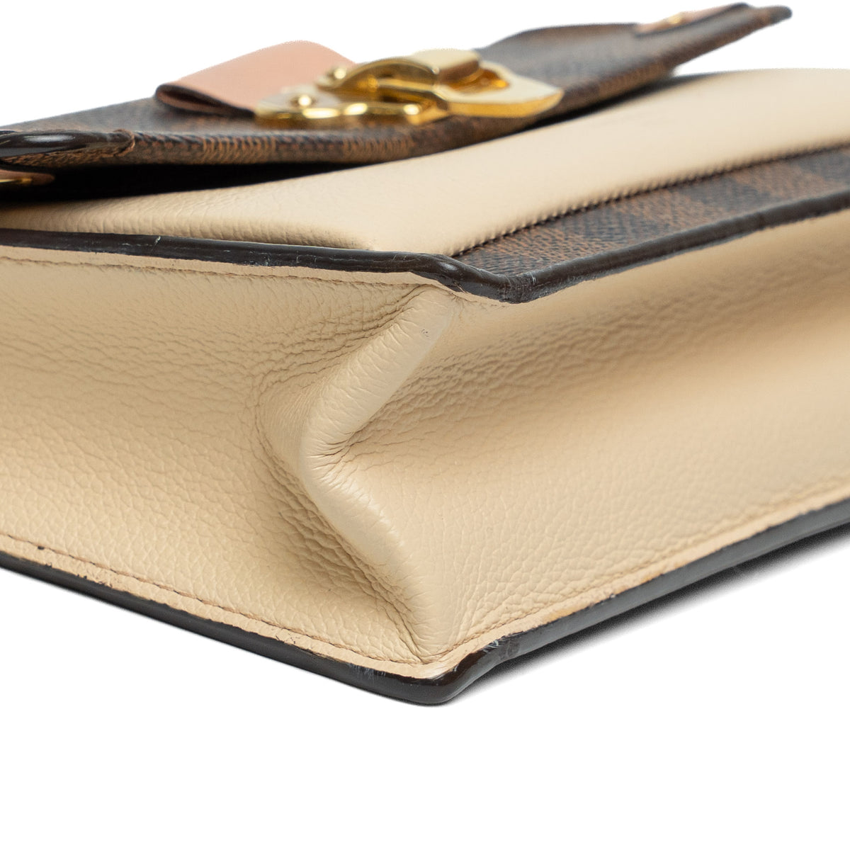 Louis Vuitton Vavin Damier Ebene Chain Wallet