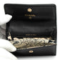 Chanel Camellia CC Black Wallet