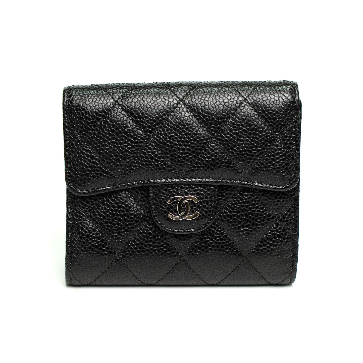Chanel Classic Quilted Black Wallet