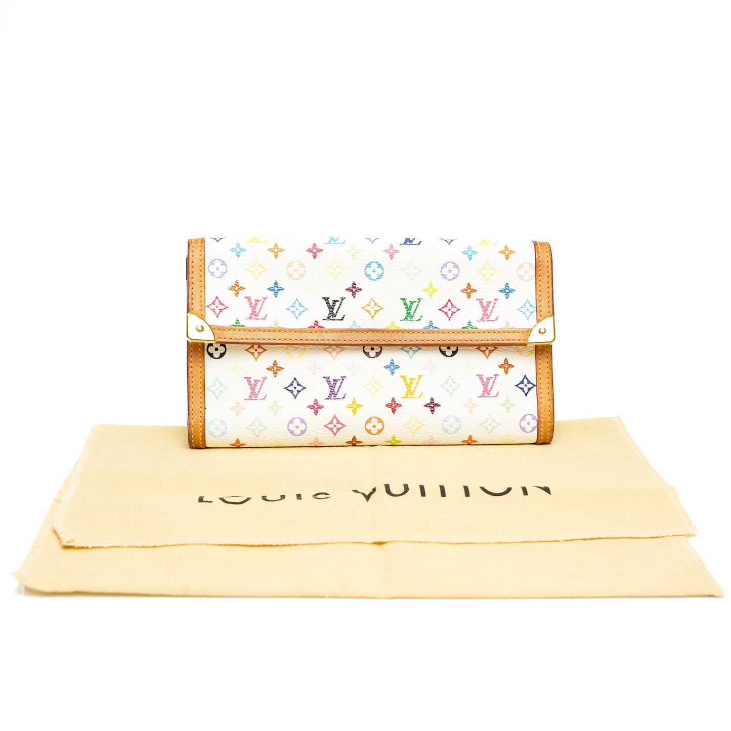 Louis Vuitton Multicolour Monogram Trifold Wallet