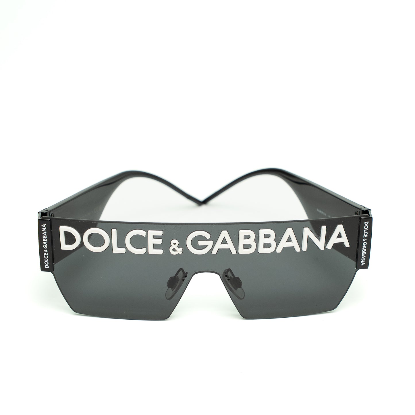 Dolce & Gabbana Black Shield Sunglasses