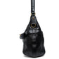 Gucci GG Running Medium Black Leather Hobo Bag