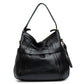 Gucci GG Running Medium Black Leather Hobo Bag