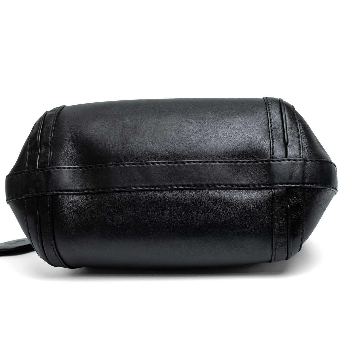 Gucci GG Running Medium Black Leather Hobo Bag