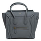 Celine Micro Luggage Kohl Grained Leather Bag