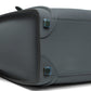 Celine Micro Luggage Kohl Grained Leather Bag