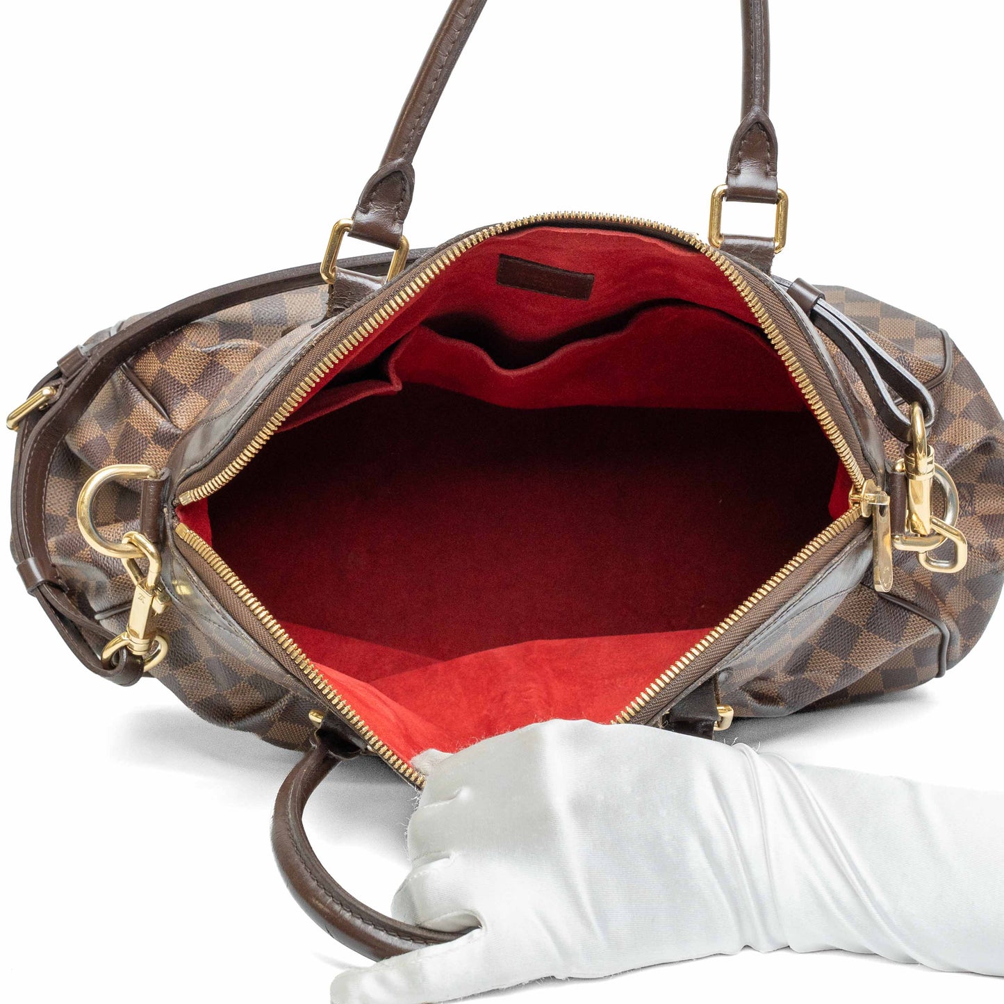Louis Vuitton Trevi PM Damier Ebene Handbag