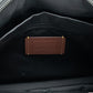 Coach Ethan Slim Black Crossgrain Leather Briefcase